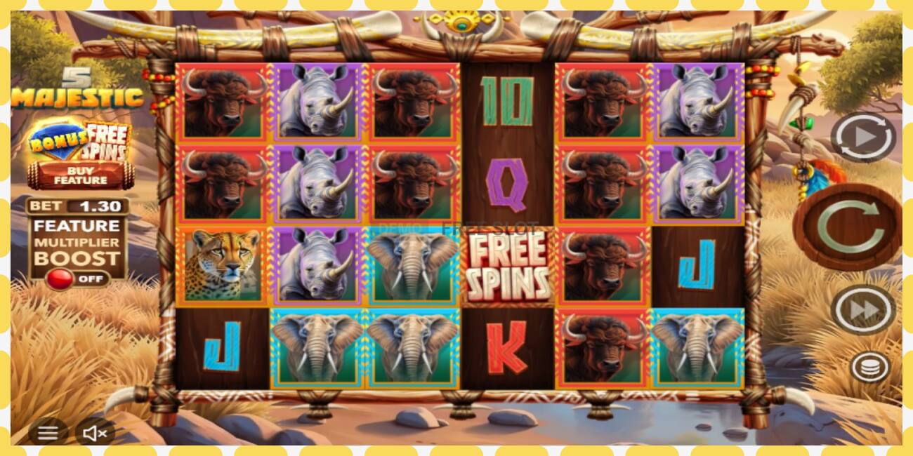 Slot dimostrativo 5 Majestic gratuito e senza registrazione, immagine - 1