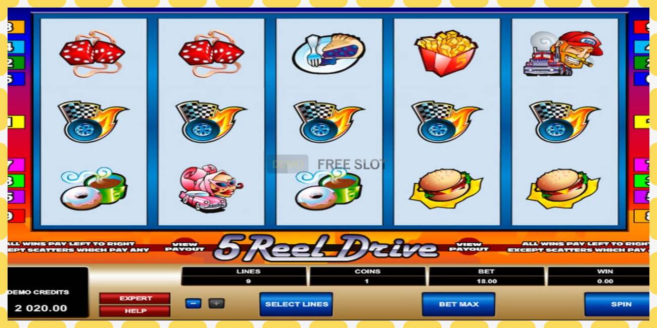 Demo slot 5 Reel Drive free and without registration, picture - 1