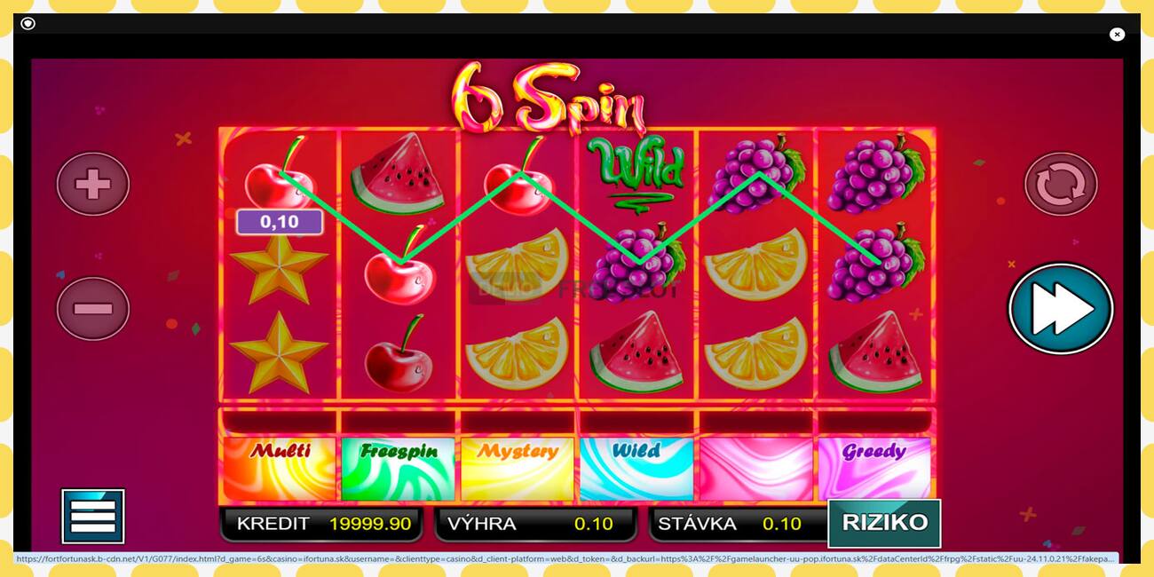 Slot demo 6 Spin gratuit și fără înregistrare, imagine - 1