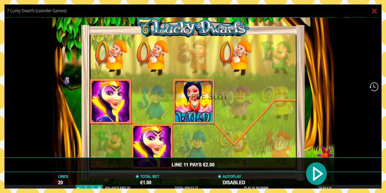 Demo slot 7 Lucky Dwarfs free and without registration, picture - 1