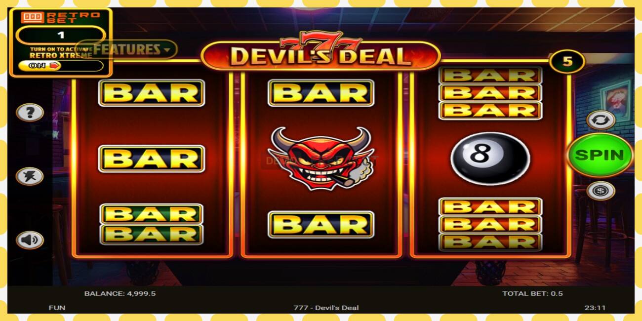 Demo slot 777 Devils Deal free and without registration, picture - 1