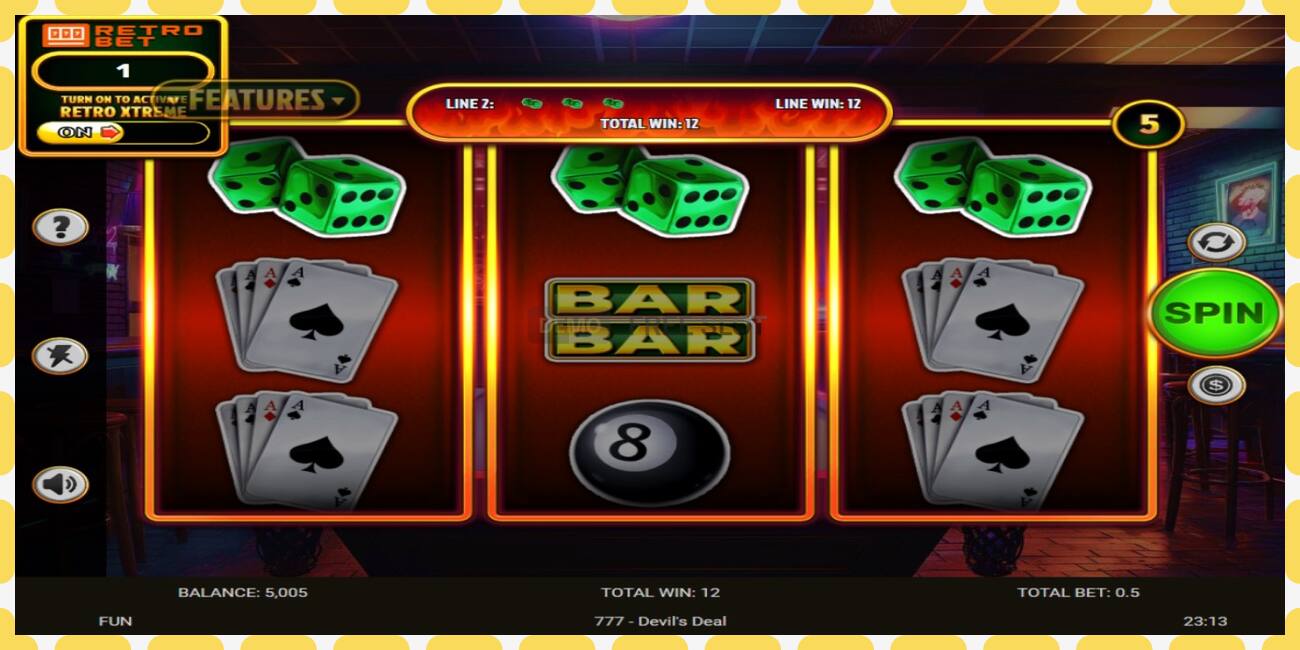 Demo slot 777 Devils Deal free and without registration, picture - 1