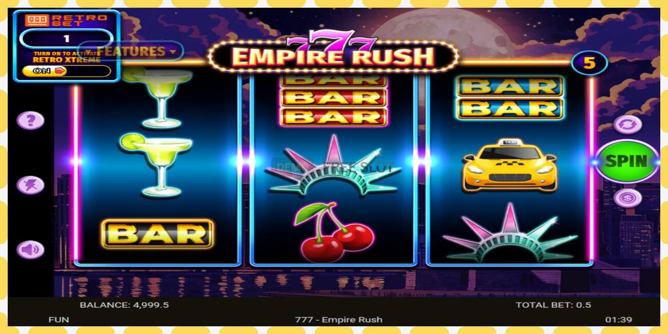 Demo slot 777 Empire Rush ingyenes és regisztráció nélkül, kép - 1