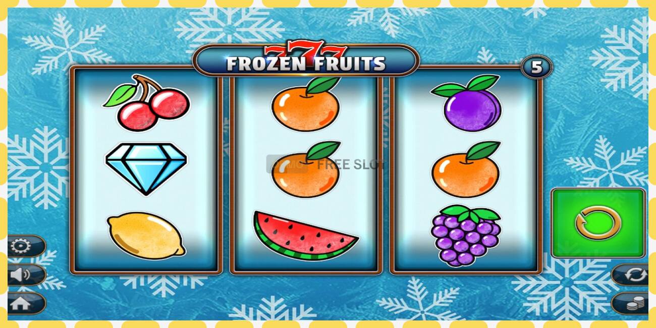 Demo slot 777 Frozen Fruits free and without registration, picture - 1