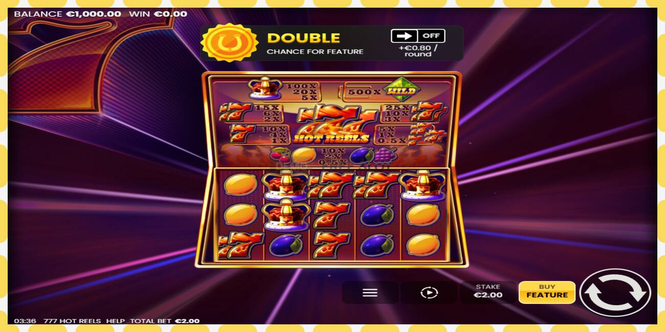 Demo slot 777 Hot Reels ingyenes és regisztráció nélkül, kép - 1