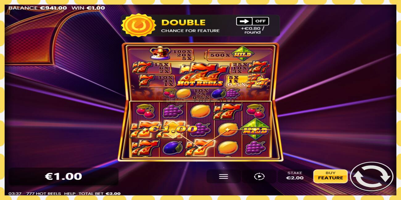 Demo slot 777 Hot Reels ingyenes és regisztráció nélkül, kép - 1