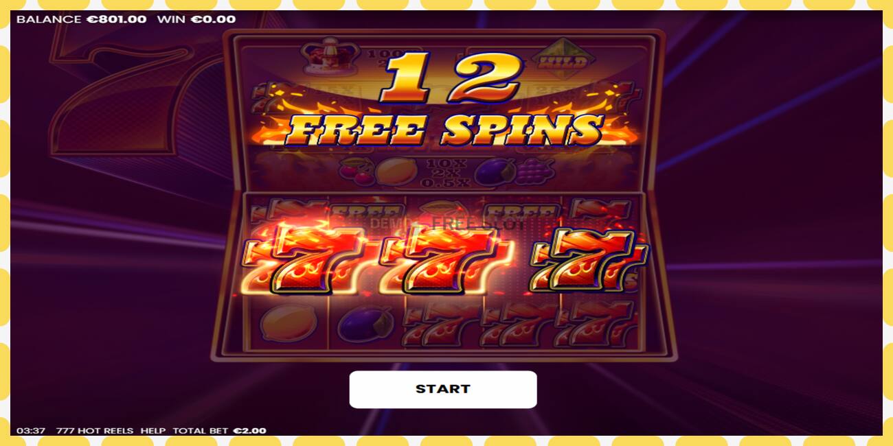 Demo slot 777 Hot Reels ingyenes és regisztráció nélkül, kép - 1