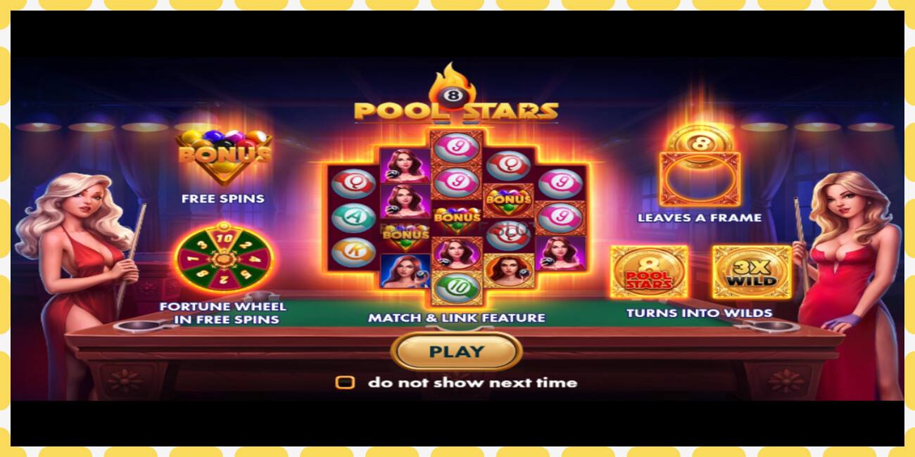 Demo slot 8 Pool Stars free and without registration, picture - 1