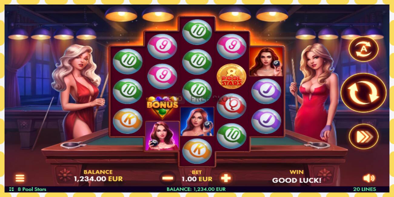 Demo slot 8 Pool Stars free and without registration, picture - 1