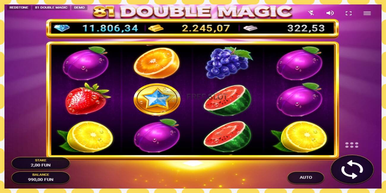 Demo slot 81 Double Magic free and without registration, picture - 1