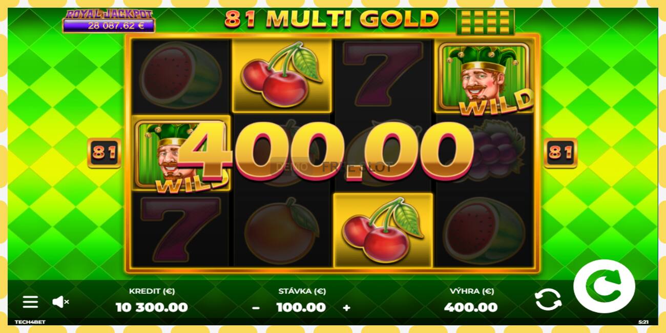 Demo-spor 81 Multi Gold gratis og uten registrering, bilde - 1