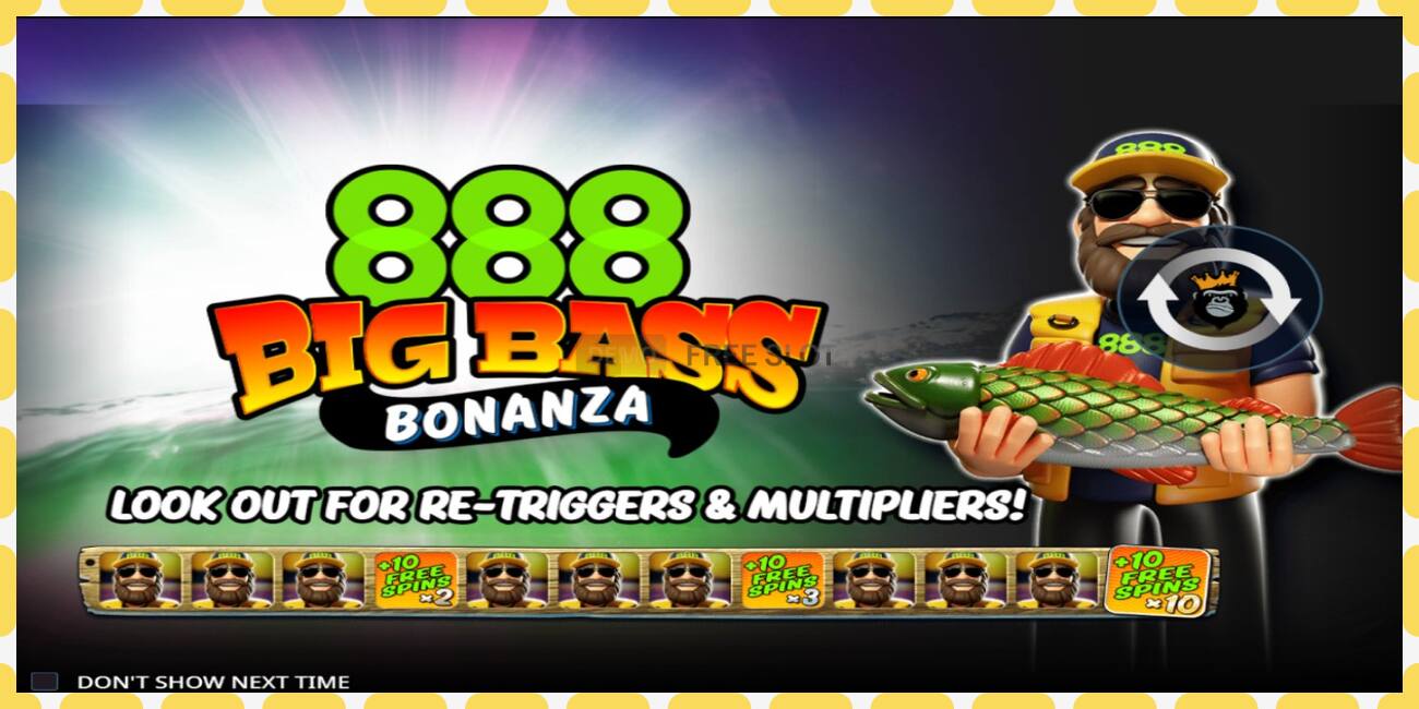 Demo slot 888 Big Bass Bonanza free and without registration, picture - 1