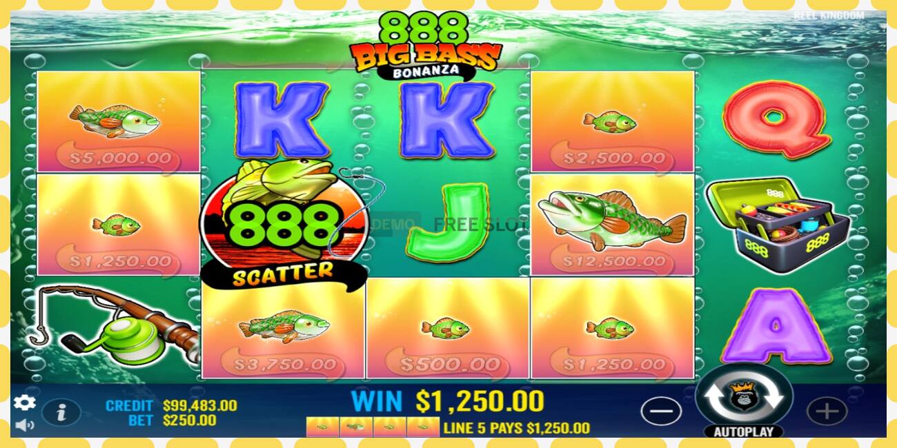 Demo slot 888 Big Bass Bonanza free and without registration, picture - 1