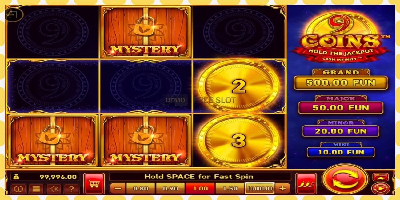 Demo slot 9 Coins free and without registration, picture - 1