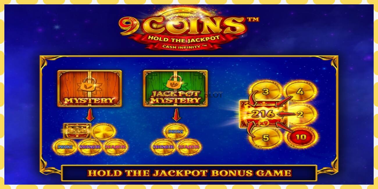 Demo slot 9 Coins free and without registration, picture - 1