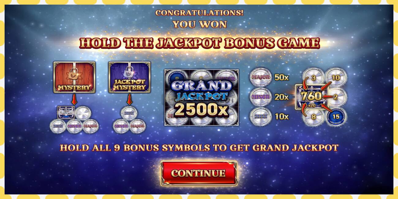 Demo slot 9 Coins Grand Platinum Edition Halloween Jackpot free and without registration, picture - 1