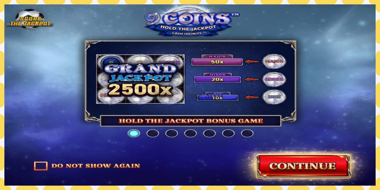 Slot demo 9 Coins Grand Platinum Edition Score The Jackpot gratuit și fără înregistrare, imagine - 1