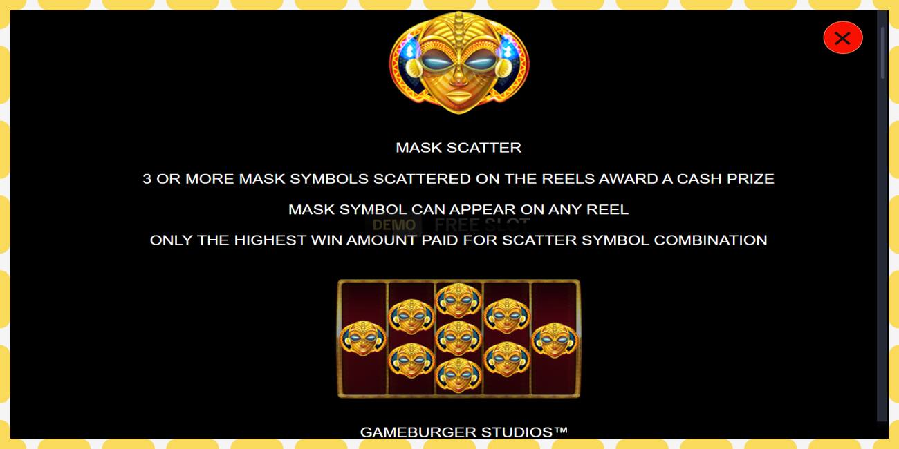 Demo slot 9 Masks of Fire HyperSpins free and without registration, picture - 1