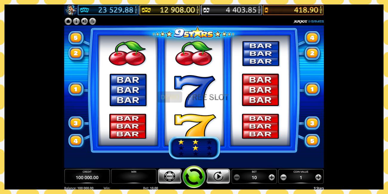 Demo slot 9 Stars free and without registration, picture - 1