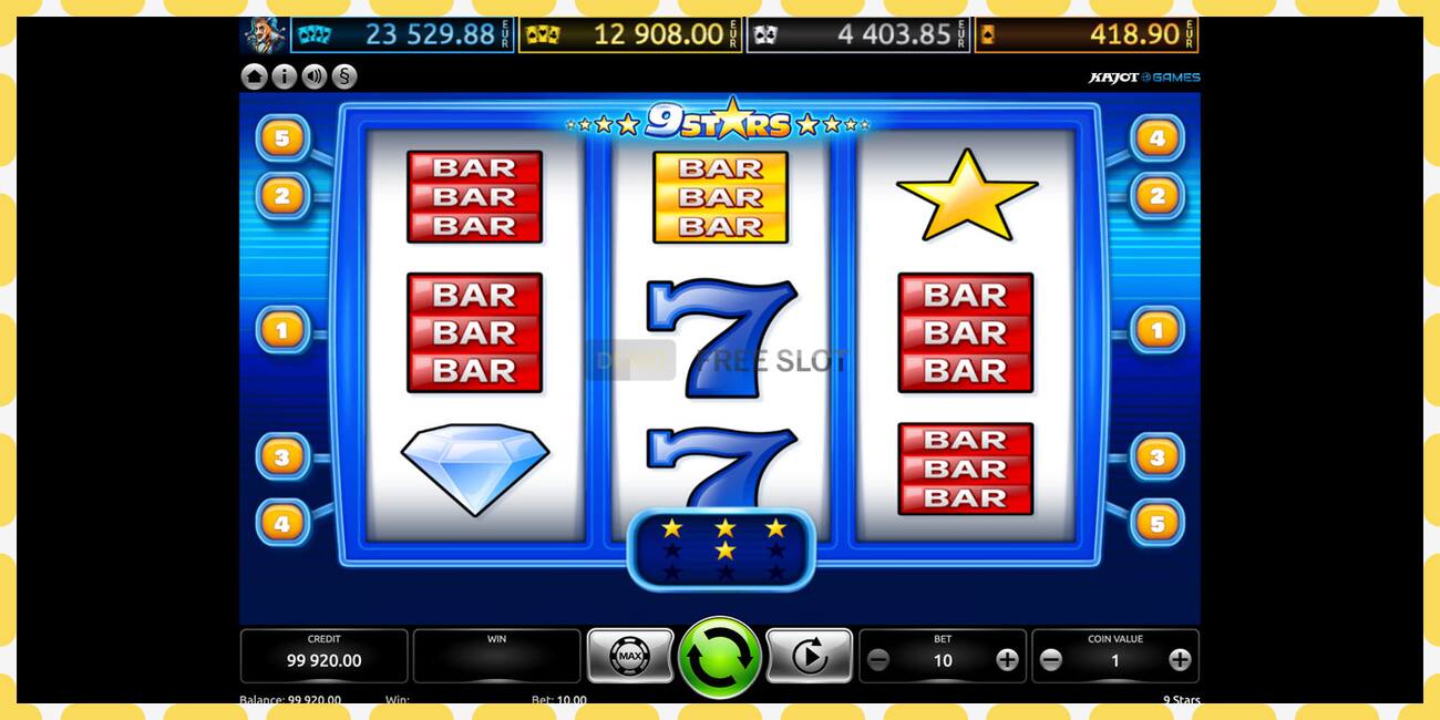 Demo slot 9 Stars free and without registration, picture - 1