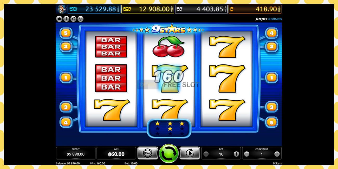 Demo slot 9 Stars free and without registration, picture - 1