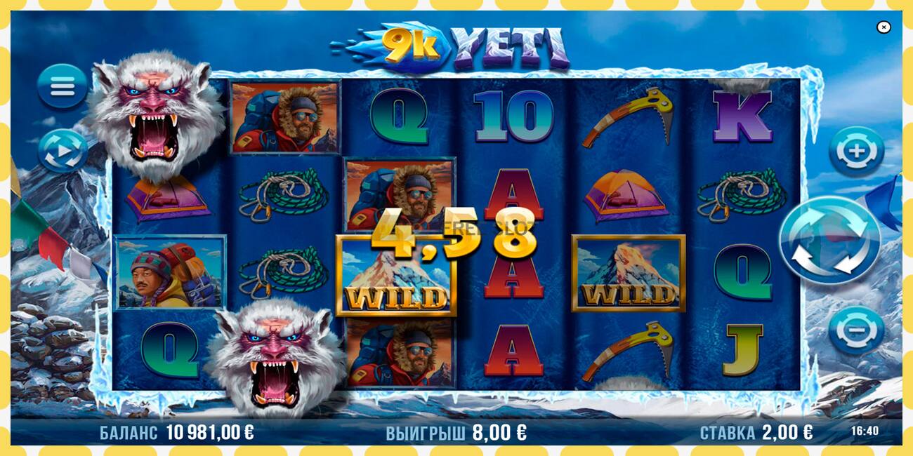 Demo slot 9k Yeti free and without registration, picture - 1