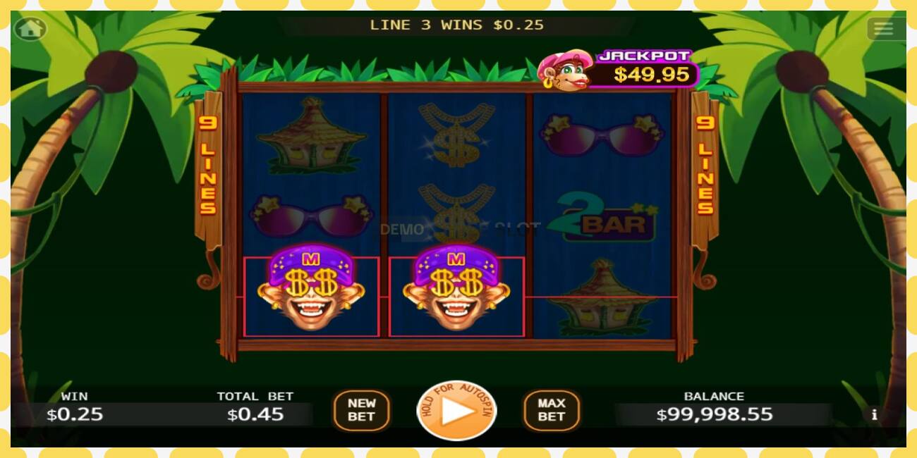 Demo slot 9x Monkey Lock 2 Spin free and without registration, picture - 1