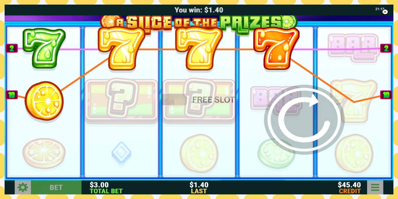 Demo slot A Slice of the Prizes free and without registration, picture - 1