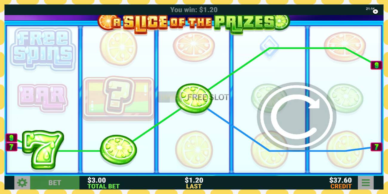 Demo slot A Slice of the Prizes free and without registration, picture - 1