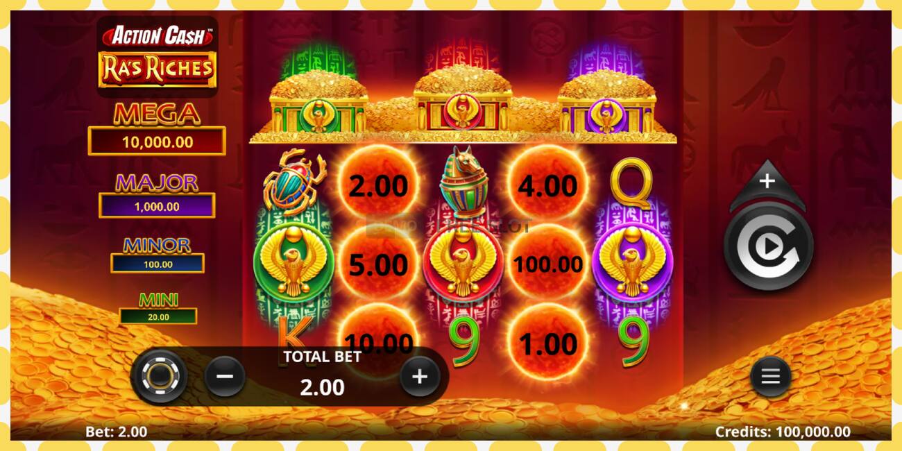 Slot demo Action Cash Ras Riches percuma dan tanpa pendaftaran, gambar - 1