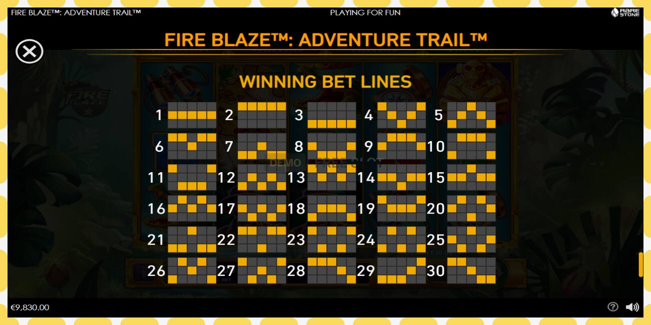 Demo slot Adventure Trail free and without registration, picture - 1