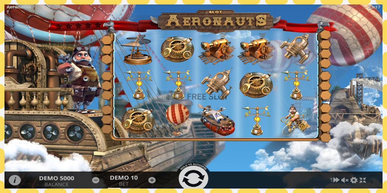 חריץ הדגמה Aeronauts חינם וללא הרשמה, תְמוּנָה - 1