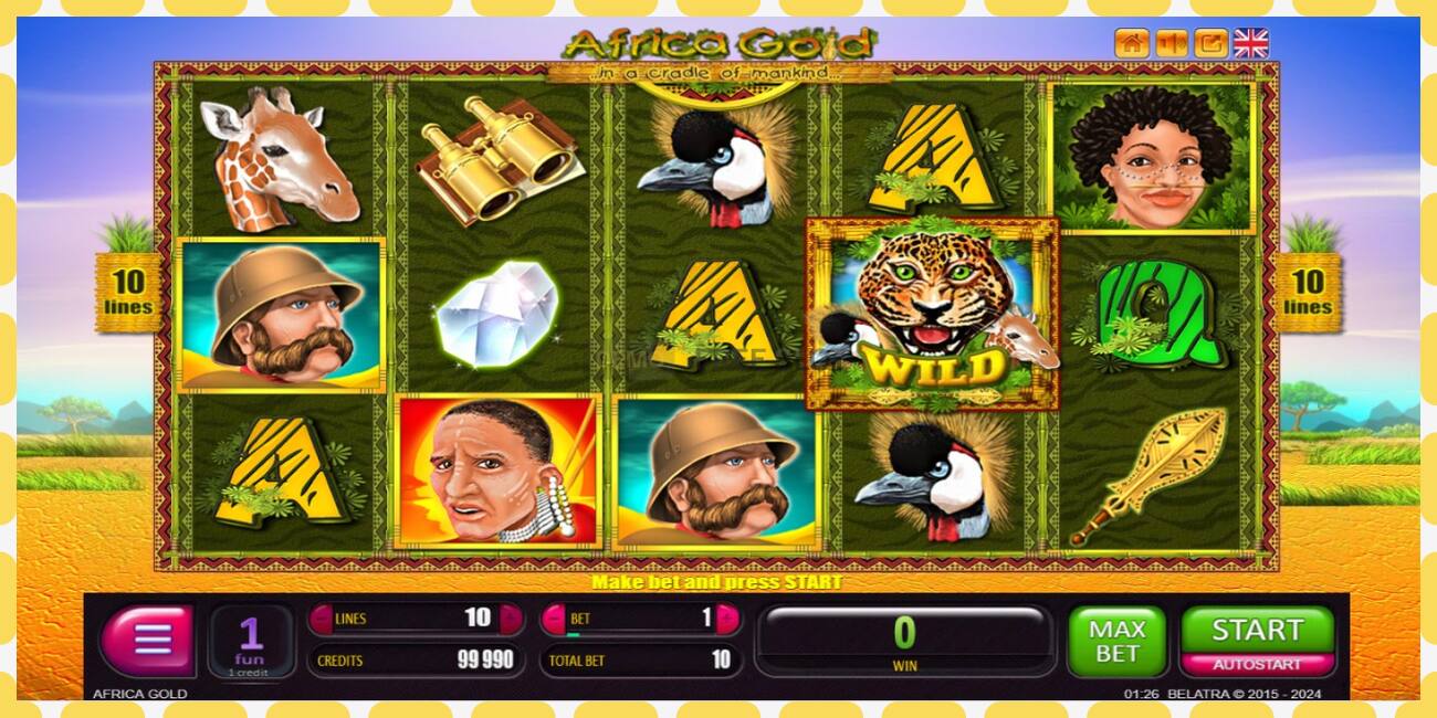 Demo slot Africa Gold free and without registration, picture - 1