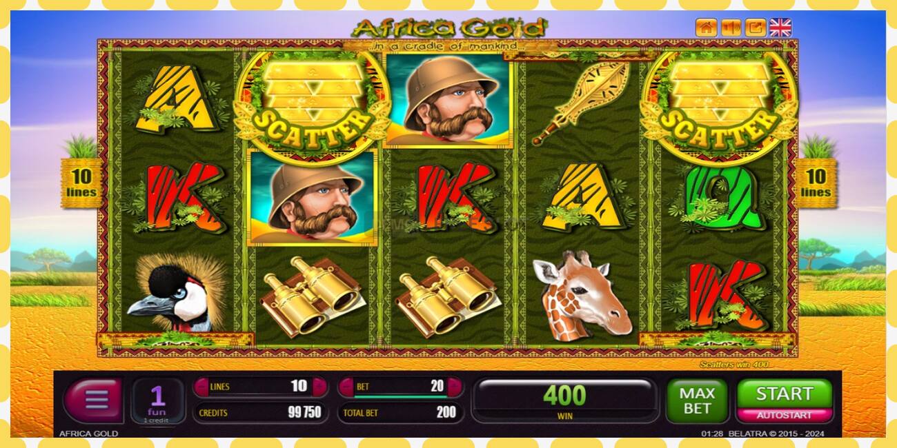 Demo slot Africa Gold free and without registration, picture - 1