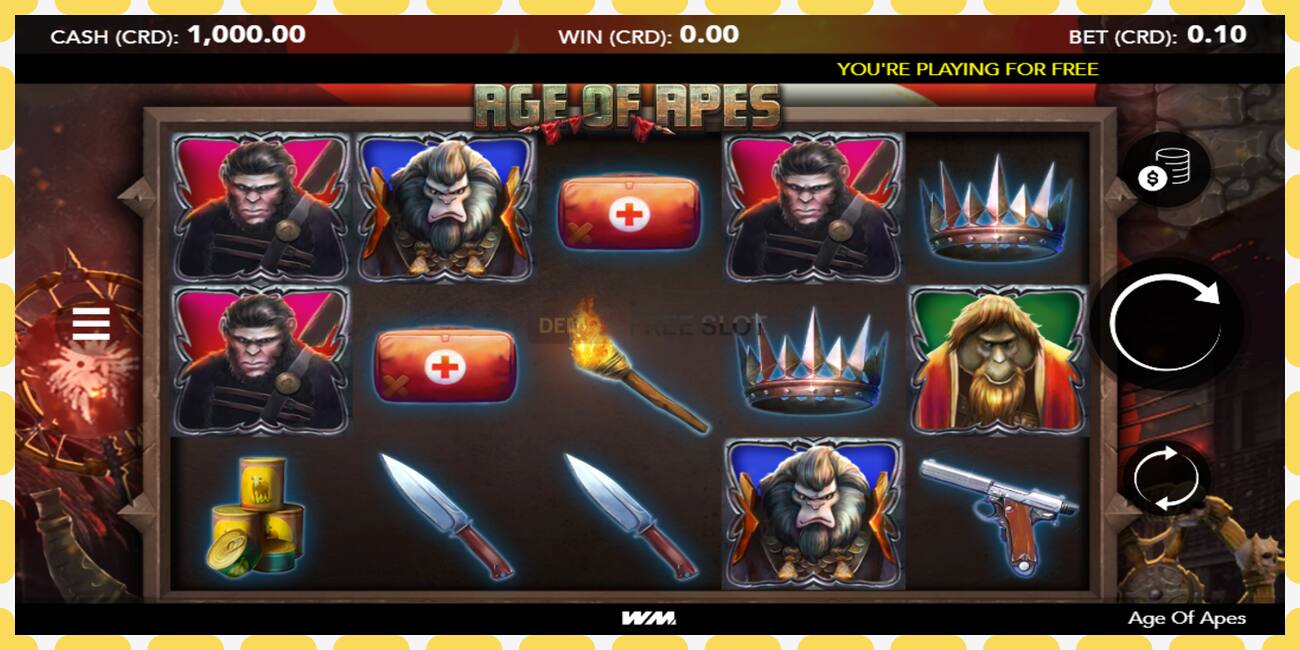 Demo slot Age of Apes free and without registration, picture - 1