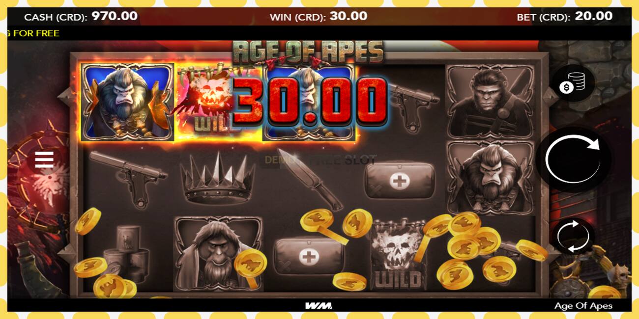 Demo slot Age of Apes free and without registration, picture - 1