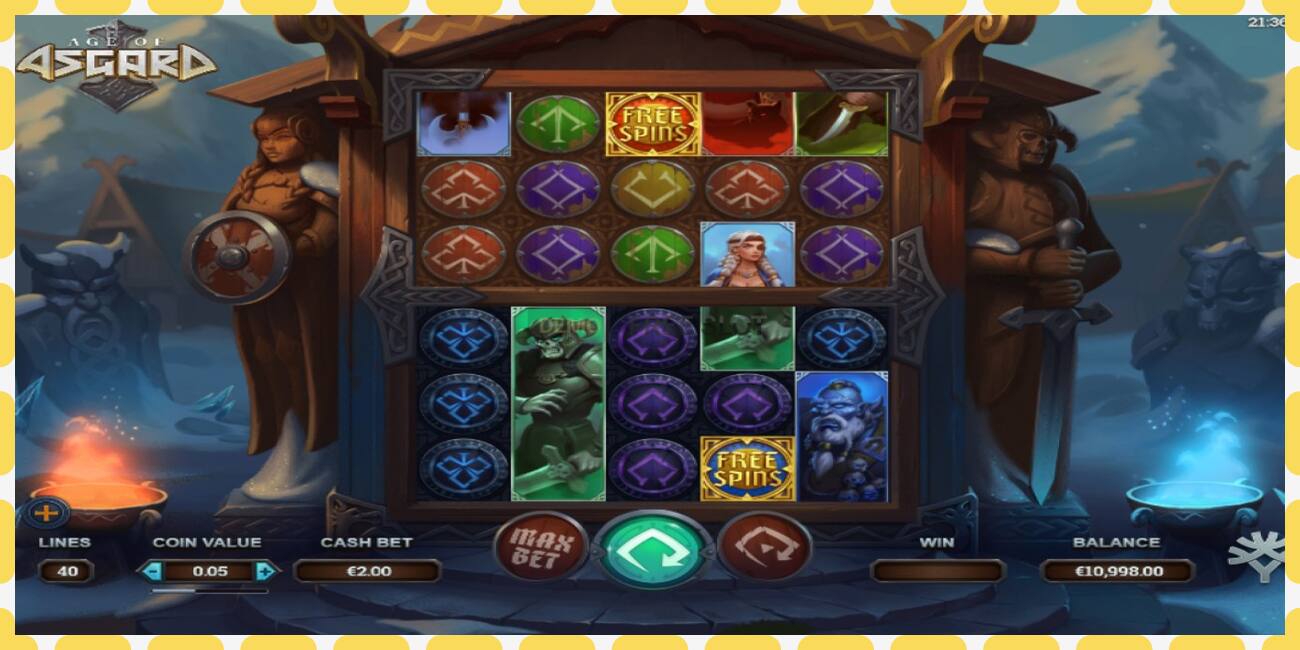 Slot dimostrativo Age of Asgard gratuito e senza registrazione, immagine - 1