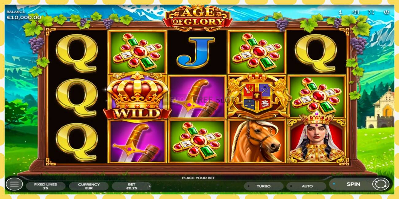 Slot demo Age of Glory percuma dan tanpa pendaftaran, gambar - 1