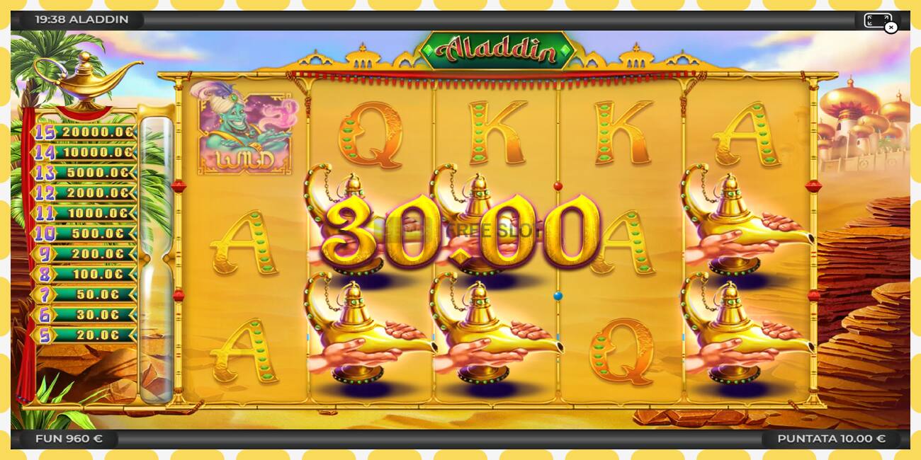 Demo slot Aladdin free and without registration, picture - 1