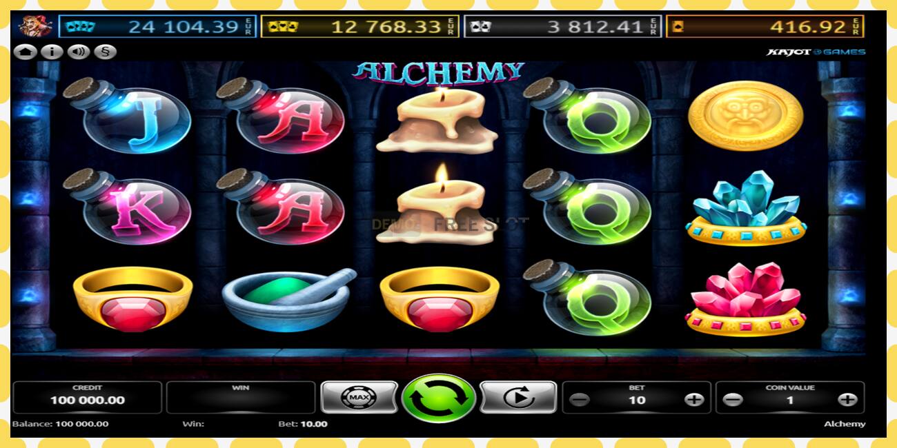 Demo slot Alchemy free and without registration, picture - 1