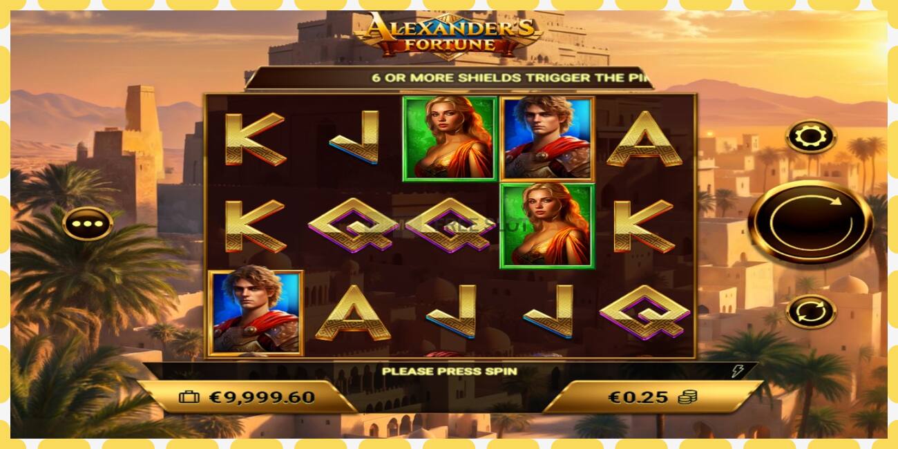 Demo slot Alexanders Fortune free and without registration, picture - 1