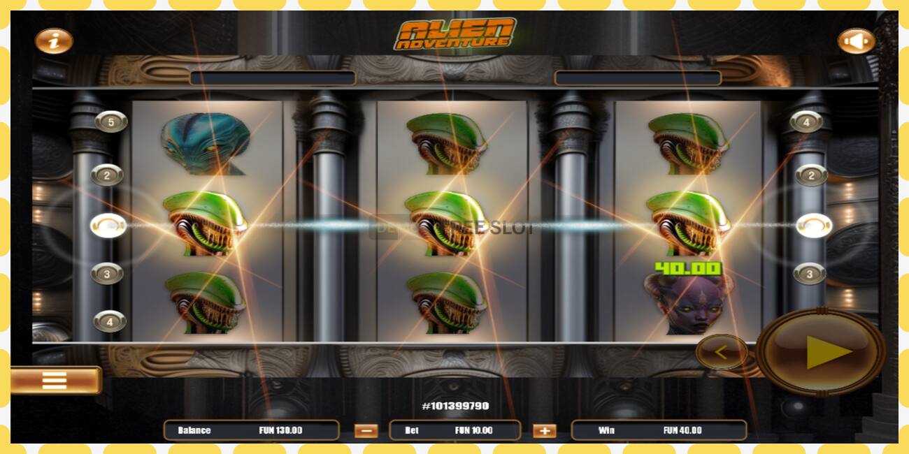 Demo slot Alien Adventure free and without registration, picture - 1