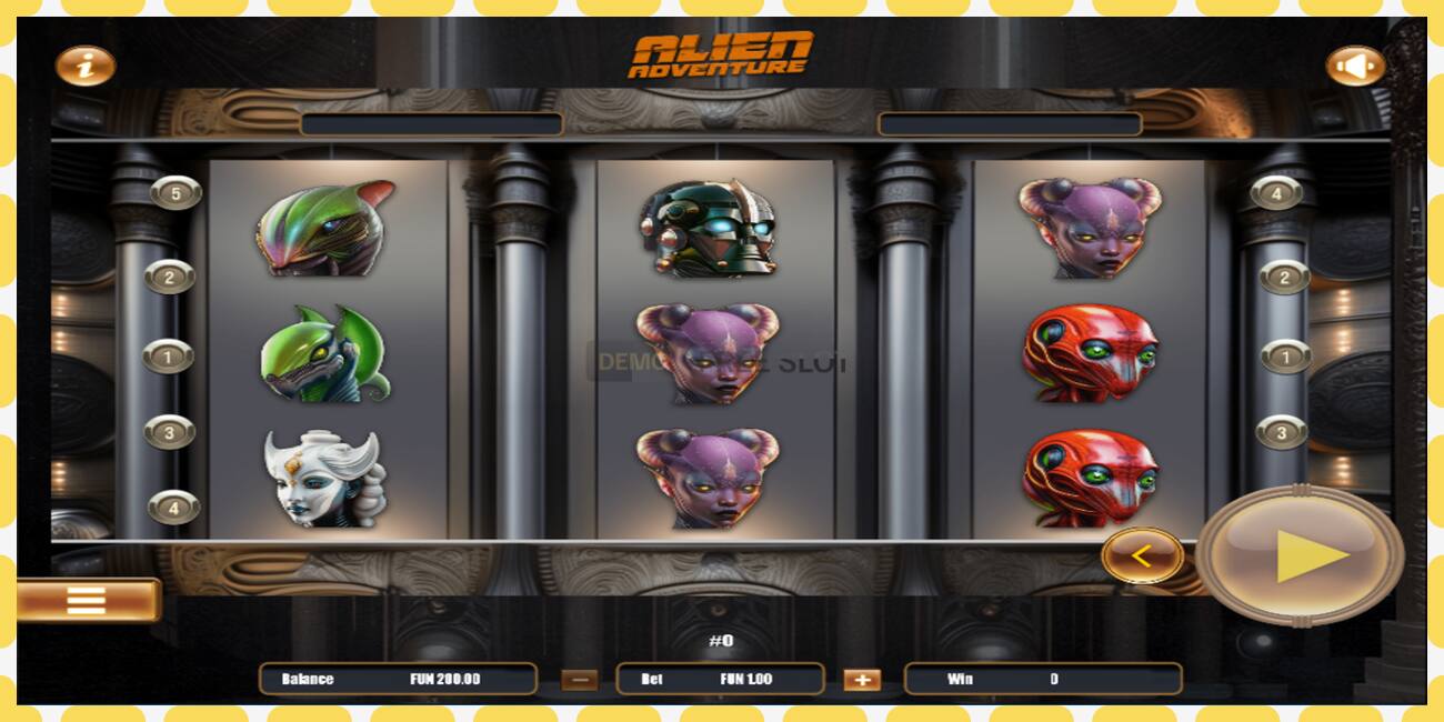 Demo slot Alien Adventure free and without registration, picture - 1