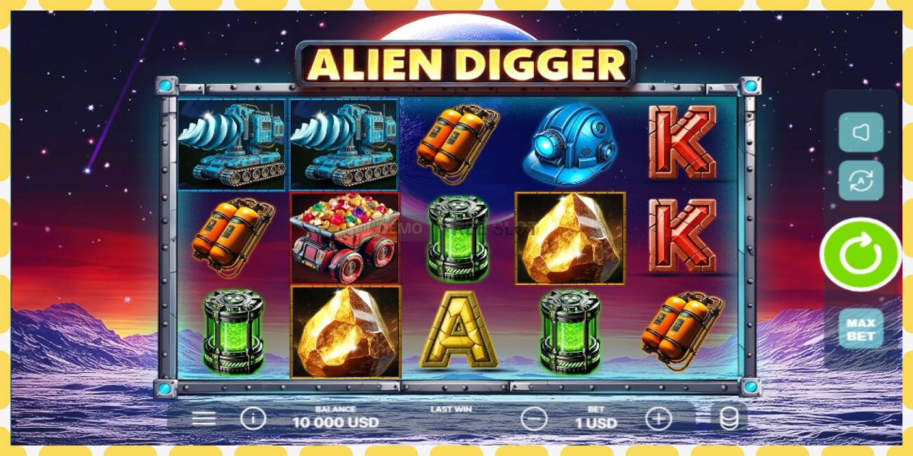 Demo slot Alien Digger free and without registration, picture - 1