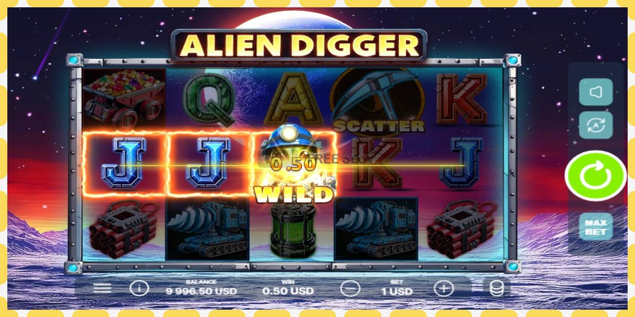 Demo slot Alien Digger free and without registration, picture - 1