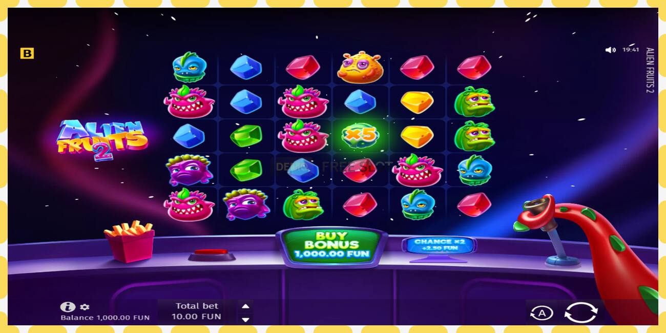 Demo slot Alien Fruits 2 free and without registration, picture - 1