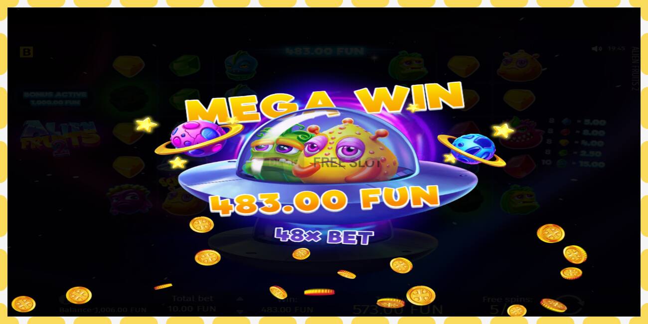 Demo slot Alien Fruits 2 free and without registration, picture - 1