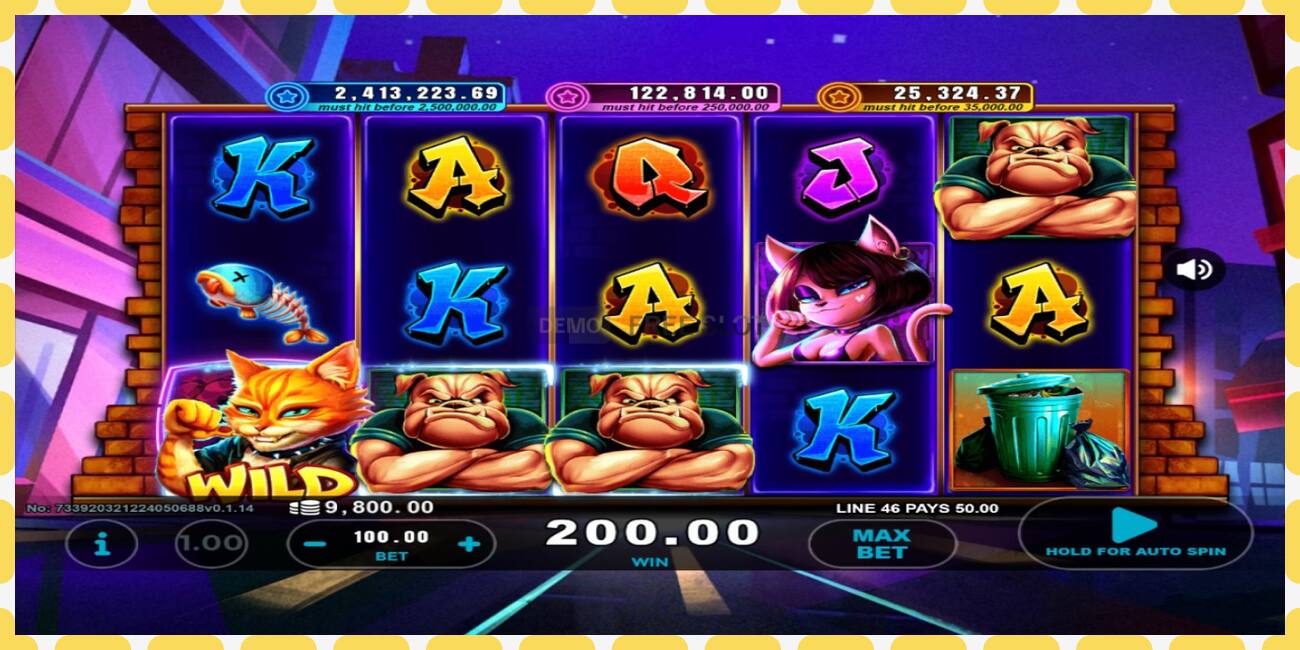 Demo slot Alley the Cat free and without registration, picture - 1