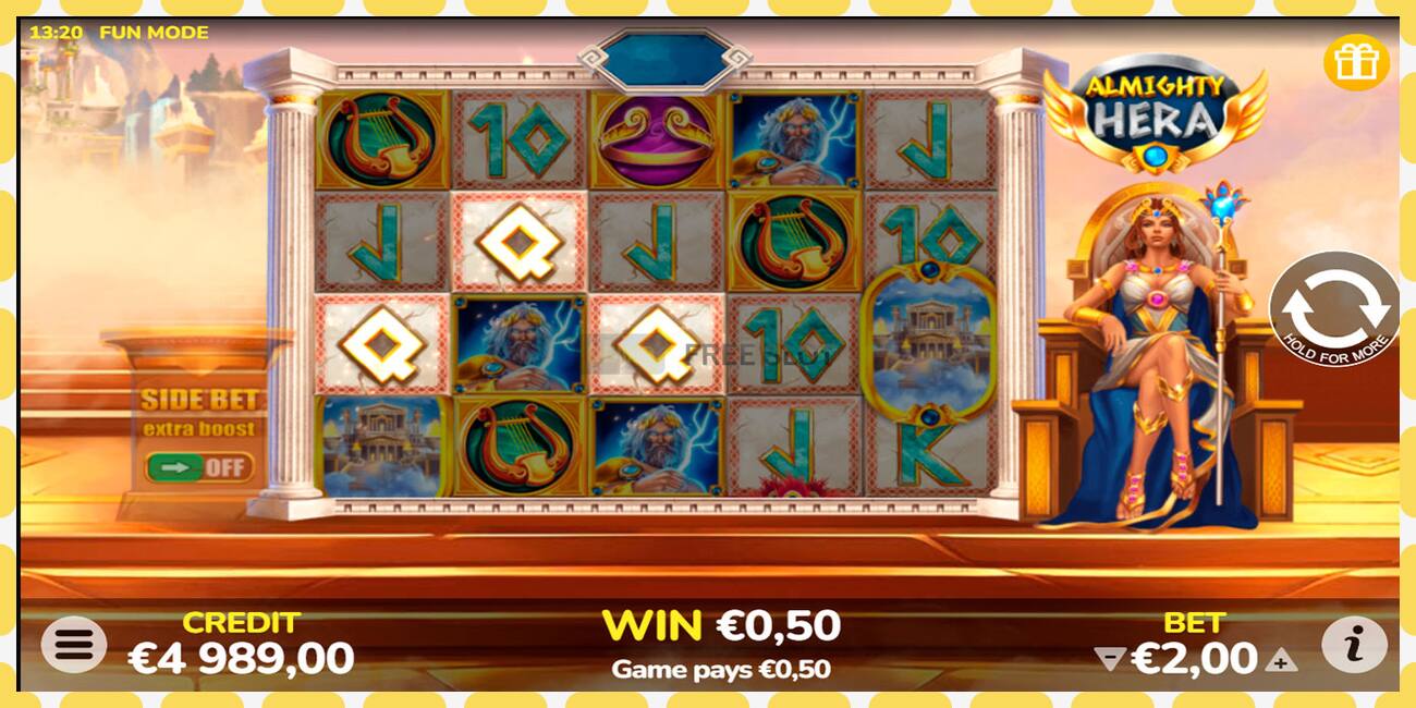 Demo slots Almighty Hera bezmaksas un bez reģistrācijas, attēlu - 1