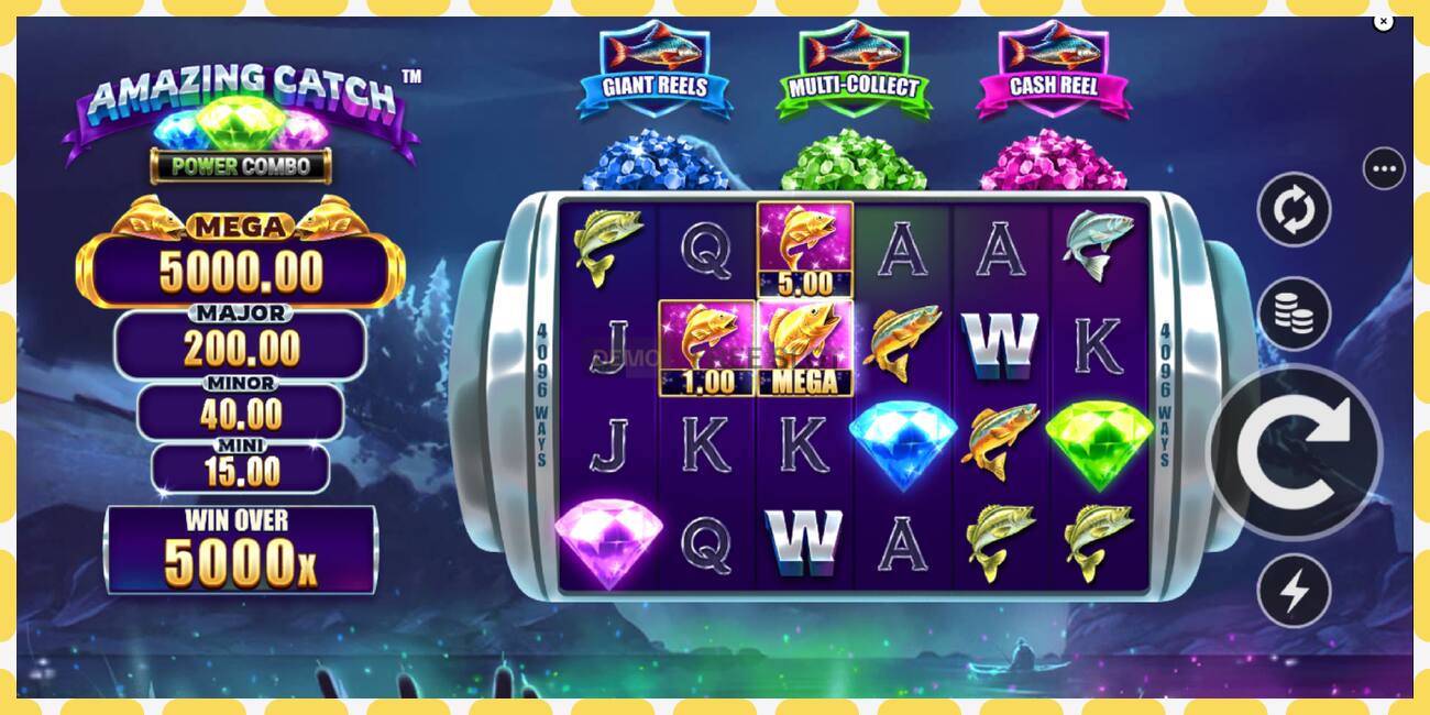 Slot demo Amazing Catch Power Combo gratuit și fără înregistrare, imagine - 1